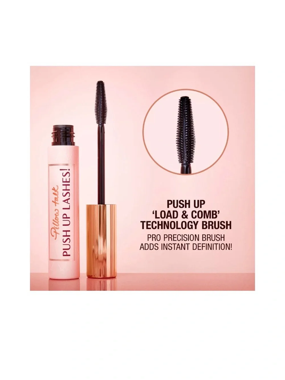 Charlotte Tilbury Pillow Talk Push up Lashes in Super Black